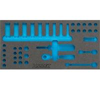 HAZET 163-354L Inserto de espuma suave de 2 componentes, multicolor