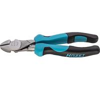 Hazet 1802M-22 cortadoras diagonales eléctricas, Filo de corte endurecido por inducción (dureza: 64 HRC), Mango ergonómico de 2 componentes, Para un corte preciso de materiales con poco esfuerzo