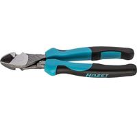 Hazet 1802M-33 cortadoras diagonales eléctricas, Filo de corte endurecido por inducción (dureza: 64 HRC), Mango ergonómico de 2 componentes, Para cortar materiales con precisión y con poco esfuerzo