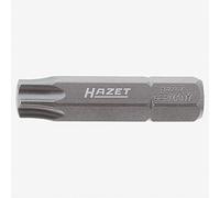 HAZET 2224-T45 Punta de destornillador Torx | Ancho de llave: T45 | Longitud 35mm | Altos valores de par para una larga vida útil | Accionamiento hexagonal 5/16 pulgadas (8mm)