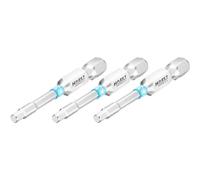 HAZET 3-2204NSLG-3/3 - Punta hexagonal (6,3 pulgadas, 1/4 pulgadas), perfil largo