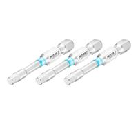 HAZET 4-2204NSLG-4/3 - Punta hexagonal (6,3 pulgadas, perfil hexagonal, 3 unidades)