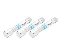 HAZET 8-2204NSLG-8/3 - Punta hexagonal (6,3 pulgadas, 3 unidades)