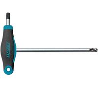 Hazet Destornillador Allen 829KKT-T30 (Hoja Corta y Larga para inserción Flexible, Perfil Torx, tamaño: T30), Azul Oscuro