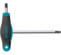 Hazet 829KKT-T40 - Destornillador acodado (hoja corta y larga para uso flexible, perfil Torx, tamaño T40), color azul oscuro