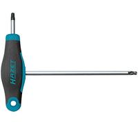 Hazet 829KKT-T9 Llave Allen (Hoja Corta y Larga para Uso Flexible, Perfil Torx, Tamaño: T9) Azul Oscuro