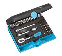 HAZET 853-2 - Juego de llaves de vaso (35 piezas, 1/4")