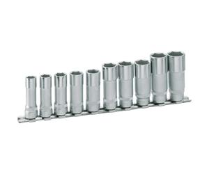 Hazet 880LG/10H - Juego de llaves de vaso métricas