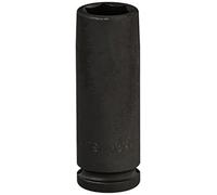 Hazet 900SLG-19 - Llave de Vaso de Impacto (Cuadrada, 12,5 mm, Perfil de tracción, 6 Caras, 19 mm, 85 mm)