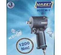 HAZET 9012M-1 Mini Llave De Impacto Neumática 1/2" Cambio De Una Mano Máx. 1200