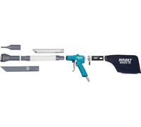 HAZET 9043N-10 pistola de aspiración/soplado I práctico interruptor monomanual, con carcasa metálica, nivel de vacío: 7,5 mmHg I para aspirar la suciedad en la bolsa de polvo y soplar las superficies