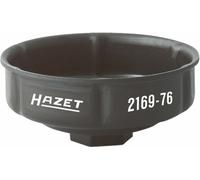 HAZET Aceite-Llave Cuadrado Hueco 12,5mm 1/2" Rillenprofil 2169-76
