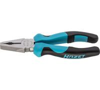 Hazet Alicates combinados 1850M-22, Filos de corte endurecidos por inducción (dureza: 60 HRC), Mango ergonómico de 2 componentes, Para cortar materiales con precisión
