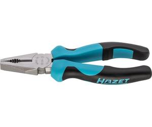 Hazet Alicates combinados 1850M-22, Filos de corte endurecidos por inducción (dureza: 60 HRC), Mango ergonómico de 2 componentes, Para cortar materiales con precisión