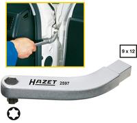 HAZET Bisagras Einsteck-Werkzeug Curvado Soporte Puntas 8mm 5/16" Torx 2597