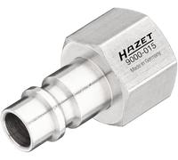 Hazet boquilla de conexión de aire 9000-015, rosca hembra de 16,41 mm (3/8), para acoplamientos de aire comprimido, clavija de acoplamiento tipo 2 Orion, estándar DE, AT, SI, HU, CN, IN…
