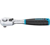 Hazet HiPer 863HPS - Carraca reversible de dientes finos (cuadrada, 6,3 mm)