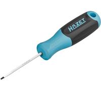 Hazet destornillador 811-20, perfil ranurado con mango antideslizante de 3 componentes, anchura plana de 0,4 x 2 mm, hoja redonda, longitud 143 mm, diámetro de la hoja 3 mm