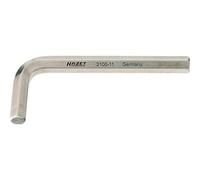 HAZET Destornillador de estrella 2100-17, Ancho de llave: 17 mm, Superficie: niquelada, Salida: perfil hexagonal interior, especialmente adecuado para uniones atornilladas de difícil acceso