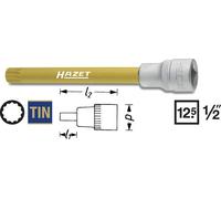 Hazet Destornillador de socket 12,5mm 1/2" Interior Estriada Xzn 120mm 99
