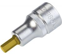 HAZET Destornillador De Socket 12,5Mm 1/2" Interior Hexagonal 52Mm 986A-1