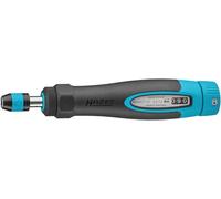 Hazet Destornillador dinamométrico 6004CT-12, 1/4" con mango estándar, 0.2-1.2 Nm, 6% de precisión, 196 mm de longitud, conmutable derecha/izquierda, mecanismo de rueda libre