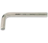 HAZET destornillador offset 2100-03, tamaño de la llave: 3 mm, superficie: niquelada, salida: perfil hexagonal interior, especialmente adecuado para uniones atornilladas de difícil acceso