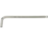 Hazet destornillador offset con punta esférica 2105Lg-02 Acabado: niquelado, accionamiento: Perfil hexagonal interior, tamaño de la llave: 2 mm, Adecuado para uniones atornilladas de difícil acceso