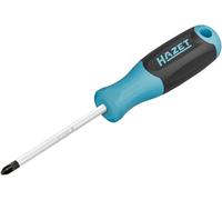 Hazet Destornillador Pozidriv 811-PZ2, perfil PZ2, 215 mm de longitud total, mango ergonómico de 3 componentes, para diversas tareas de atornillado