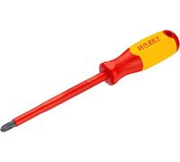 HAZET Destornillador VDE 811KV-PH3 , PH3 Phillips, con aislamiento de protección hasta 1000V, caperuza de impacto, diseño antideslizante, codificación por colores