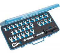 Juego de herramientas dinamométricas HAZET 6290-1CT/29 I cuadradillo 9x12mm I longitud: 435mm I con inserto de espuma blanda de 2 componentes I par de apriete 5-60 Nm".