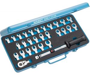 Hazet Drehmoment-Werkzeug-Satz Einsteck-Vierkant 9x12mm 29-teilig 6290-1ct/29