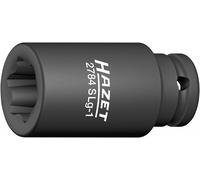 HAZET Dureza Inserto Con Rillenprofil 12,5mm 1/2" Rillenprofil 2784SLG-1