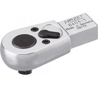 HAZET Einsteck-Umschaltknarre 9x12mm Cuadrado Macizo 6,3mm 1/4" 6401-1