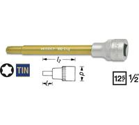 Hazet Enchufe De Llave T40 Torx 1/2" 12,5Mm 138Mm Largo 992Slg-T40