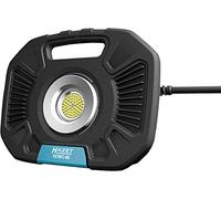Hazet Foco LED de trabajo (60 W, intensidad regulable, 600-6000 lúmenes, 360 mm), color negro