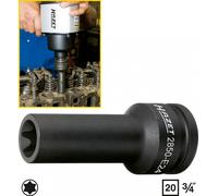 HAZET Fuerza Uso TORX® 20Mm 3/4" Exterior TORX® 2850-E24