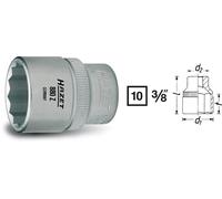 Hazet Función de Llave de Tubo 10mm 3/8" -tractionsprofil 10 880Z-10