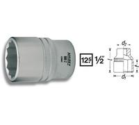 Hazet Función de Llave de Tubo 12,5mm 1/2" -tractionsprofil 900az-1.1/8