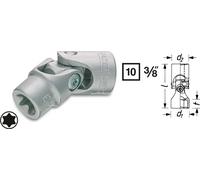 Hazet Función de Llave de Tubo Torx 10mm 3/8" Exterior Torx 880G-E12