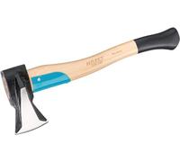 HAZET Hacha de dividir 2134-1250 I Filo de corte con tecnología de afilado de solapas I Mango de nogal americano I Forma de la cabeza optimizada I Para partir leña
