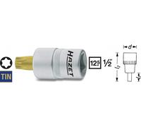 HAZET Insert De Llave De Impacto T50 TORX 1/2" 12,5Mm 55Mm 992-T50