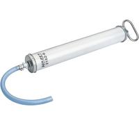 HAZET Jeringa de succión y presión de alto rendimiento 2162-6, cantidad de llenado: 1000 ml, para aceites de motor con una viscosidad de 30 a 68 I adecuada para cambios de aceite".