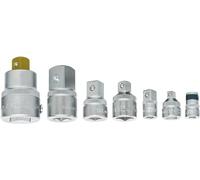 HAZET Juego de adaptadores 958/7 – 7 piezas – para mando manual
