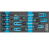 HAZET Juego de destornilladores (perfil ranurado, perfil Phillips PH) 163-516/10