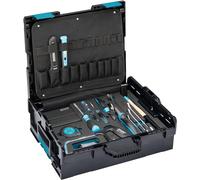 Hazet juego de herramientas 190L-136/83, 83 piezas, sistema patentado L-Boxx click con 13,3 l de volumen con campos de etiquetado, Almacenamiento y transporte de herramientas de alta calidad