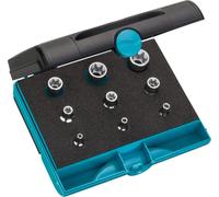 Hazet Juego de Herramientas Torx 6,3mm 1/4" 10mm 3/8"12,5mm 1/2" Exterior Torx