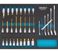 HAZET Juego de Llave Tubular 12,5mm 1/2" 31tlg 163-367/31