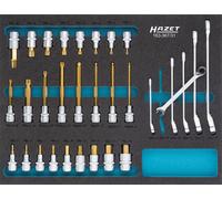 HAZET Juego de Llave Tubular 12,5mm 1/2" 31tlg 163-367/31