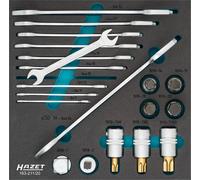 HAZET Juego de Llave Tubular 20mm 3/4" Außen-sechskant Mujer 20tlg 163-211/20